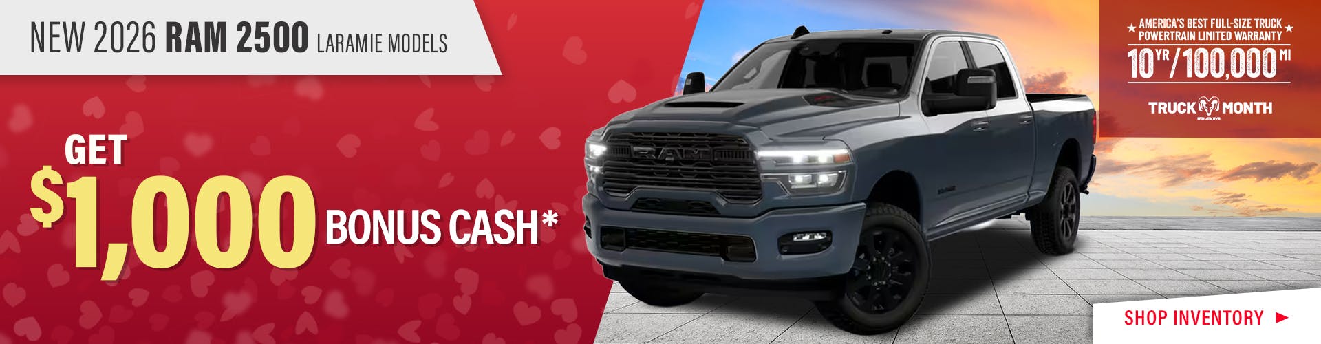 New 2026 Ram 2500 Laramie Models