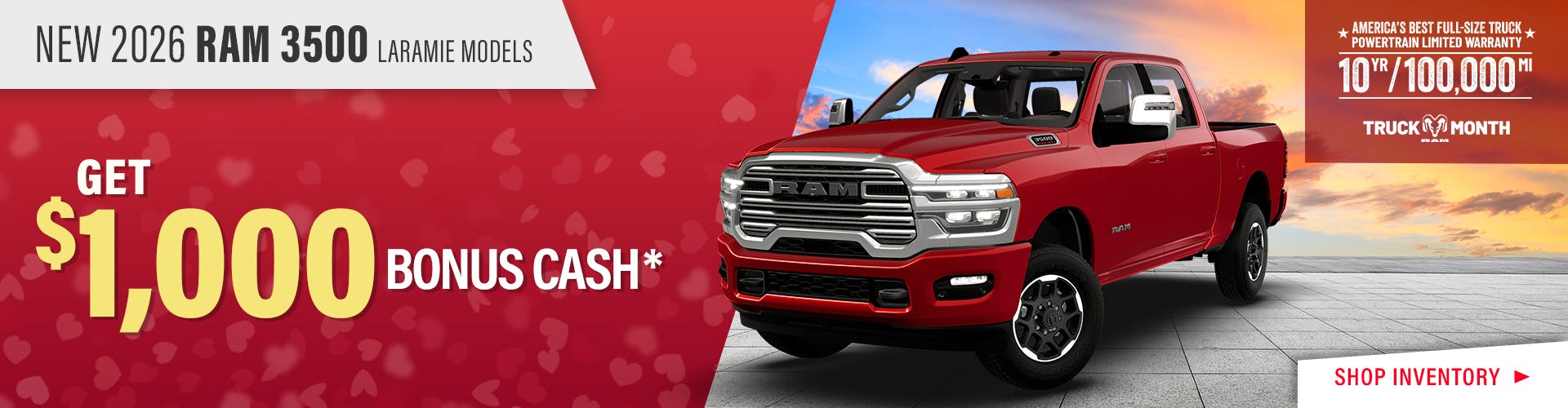 New 2026 Ram 3500 Laramie Models