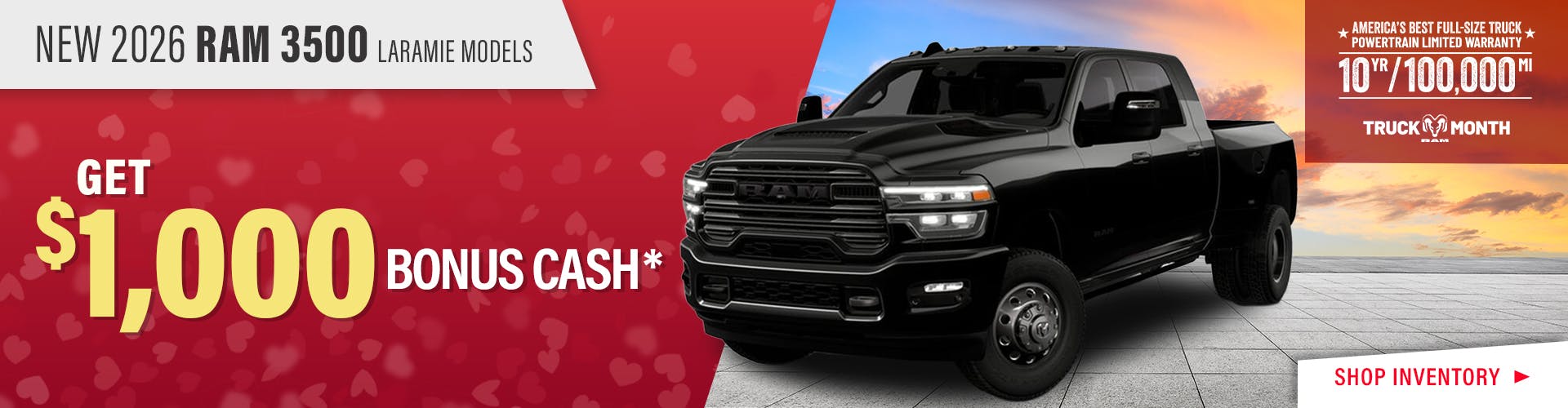 New 2026 Ram 3500 Laramie Models