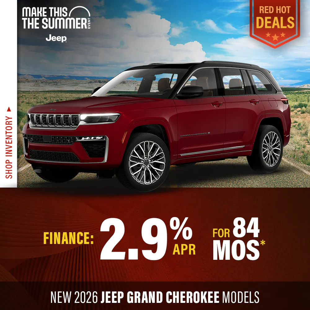 New 2026 Jeep Grand Cherokee Models