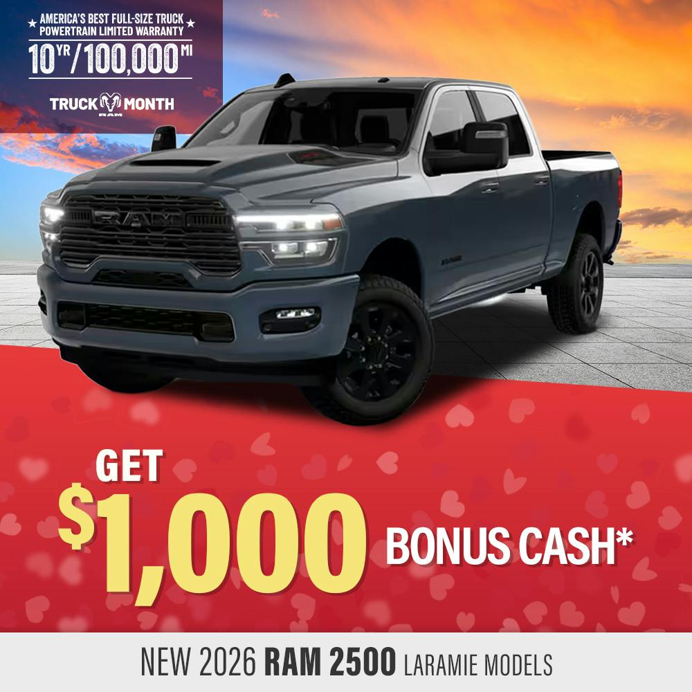 New 2026 Ram 2500 Laramie Models