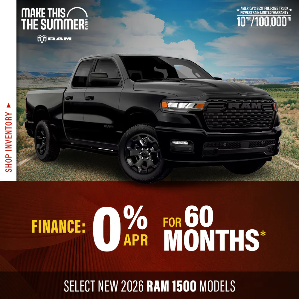 Select New 2026 RAM 1500 Models