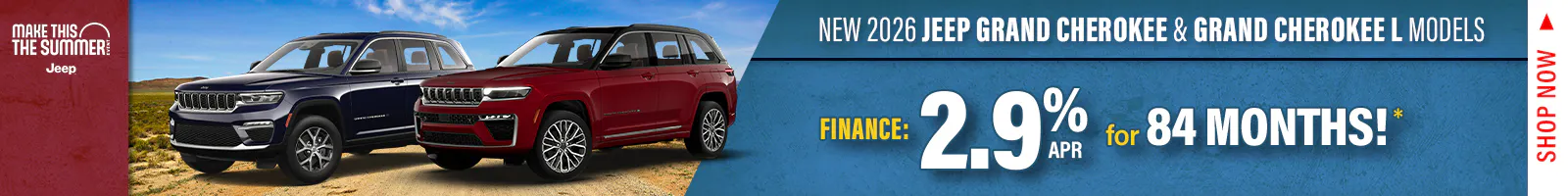 New 2026 Jeep Grand Cherokee and Grand Cherokee L Models