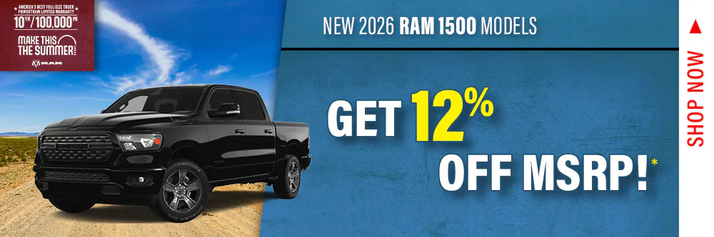 New 2026 Ram 1500 Models | Shottenkirk CDJR Granbury