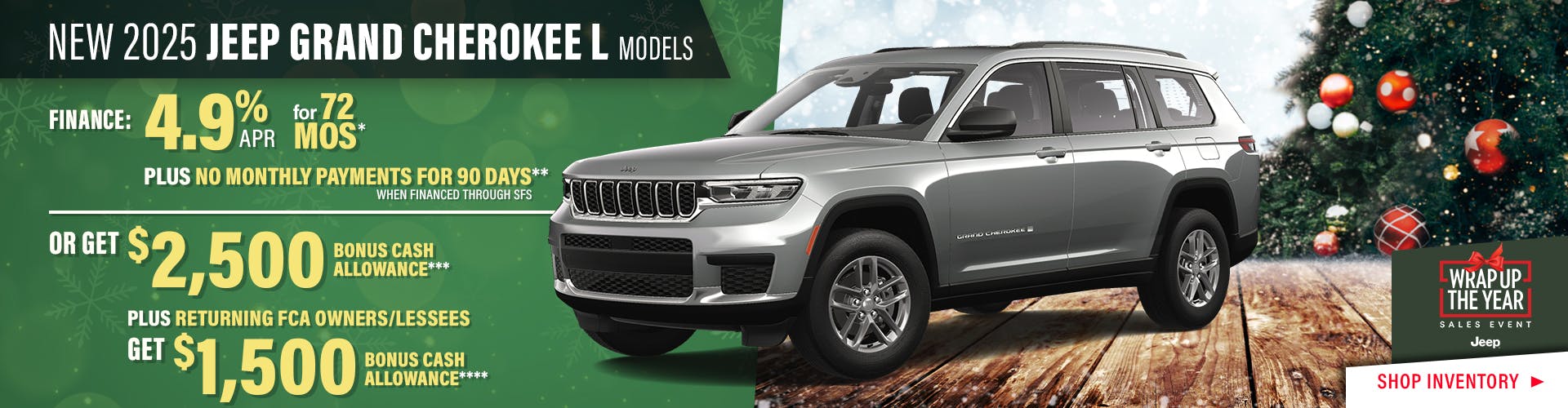 New 2025 Jeep Grand Cherokee L Models