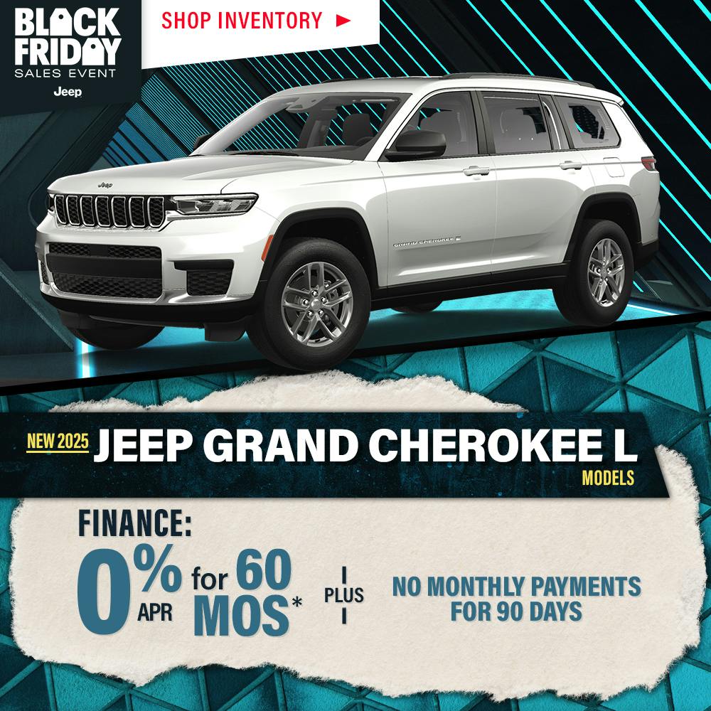 New 2025 Jeep Grand Cherokee L Models