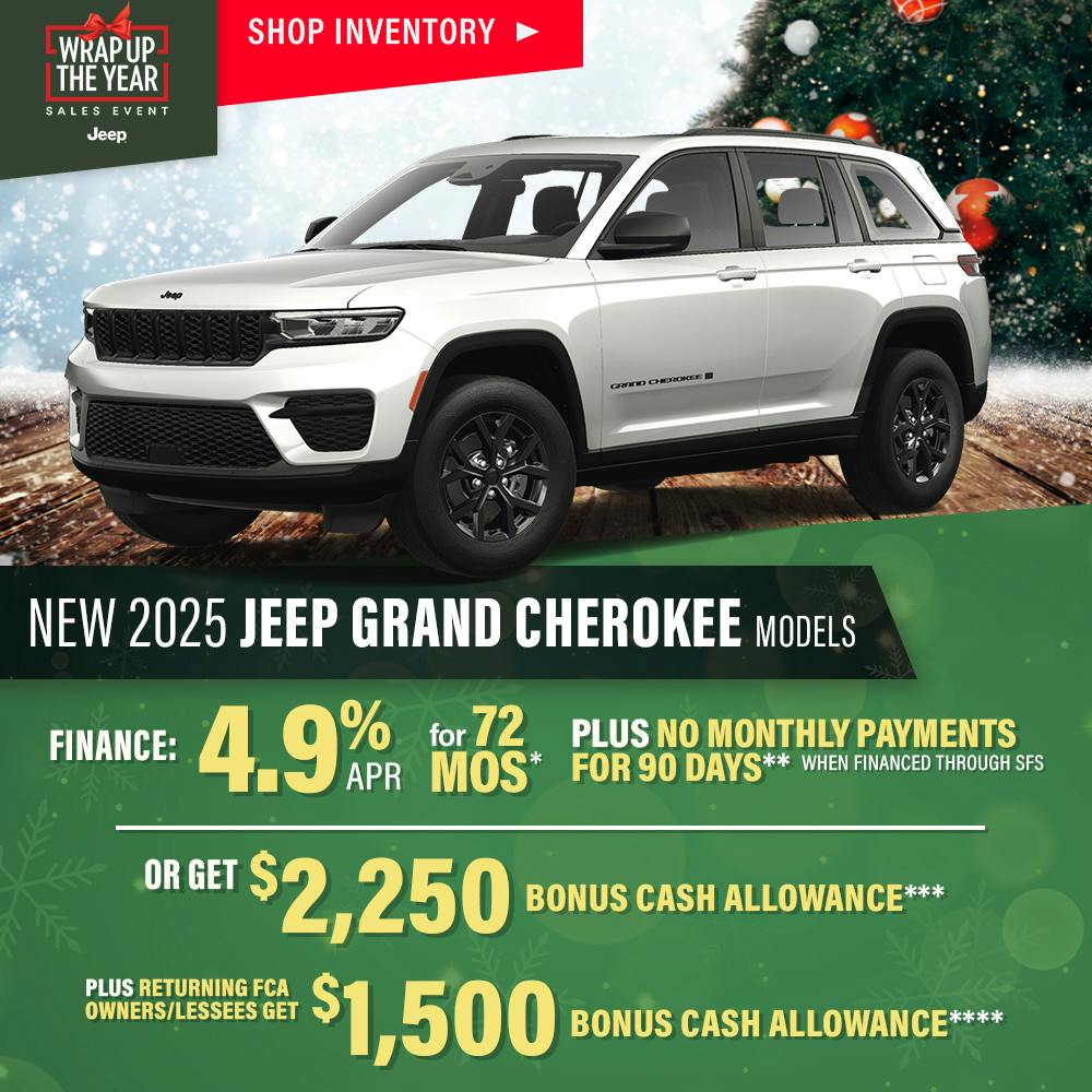 New 2025 Jeep Grand Cherokee Models