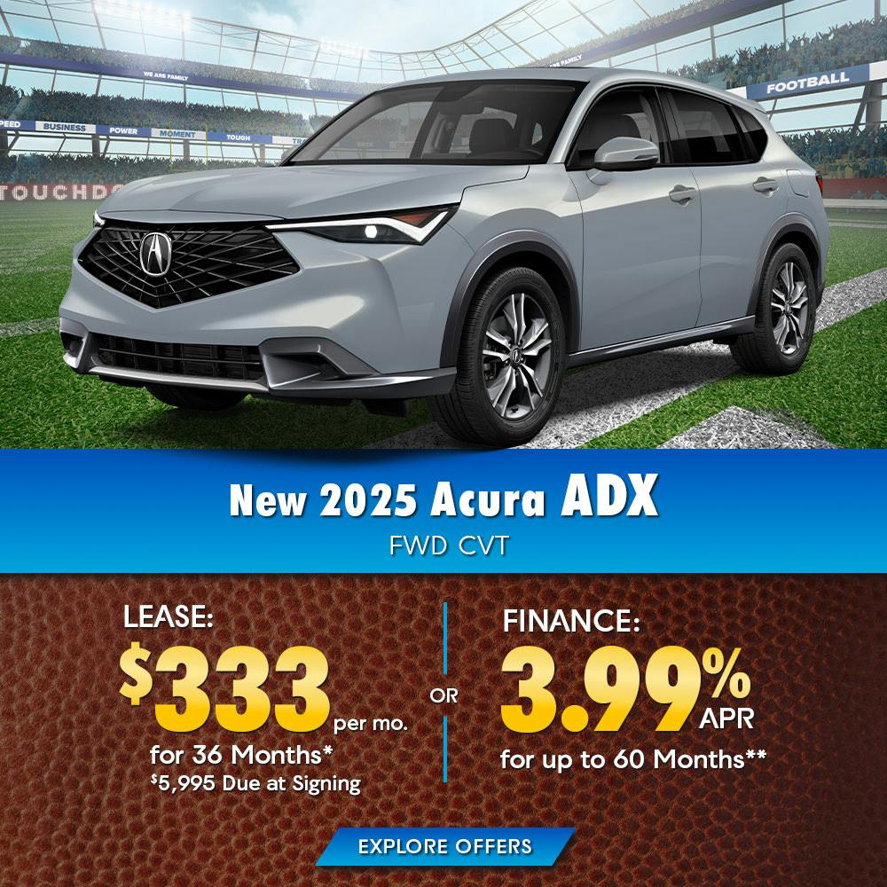 New 2025 Acura ADX FWD CVT