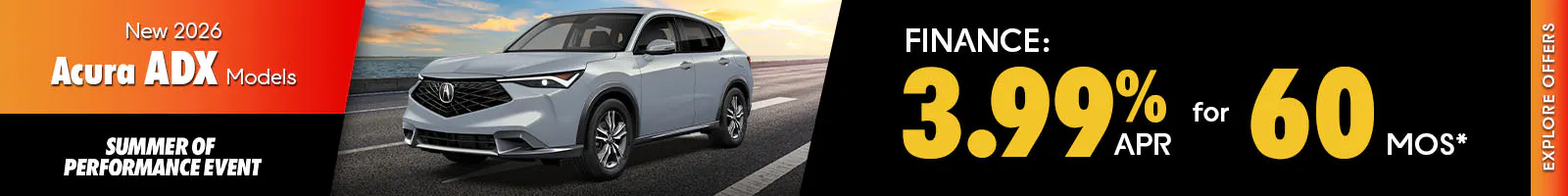 New 2026 Acura ADX Models