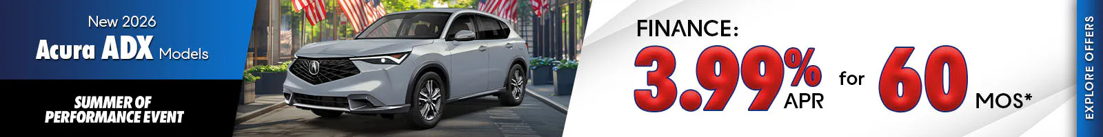 New 2026 Acura ADX Models