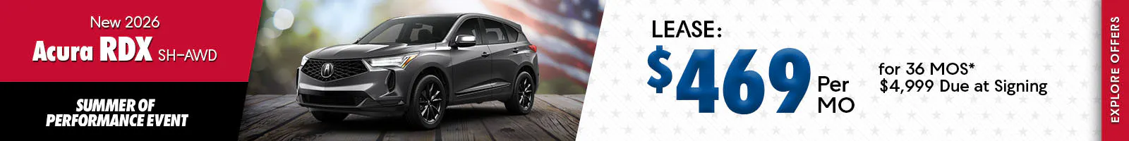 New 2026 Acura RDX SH-AWD