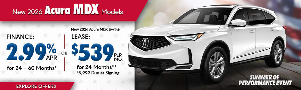 New 2026 Acura MDX | Shottenkirk Acura Huntsville