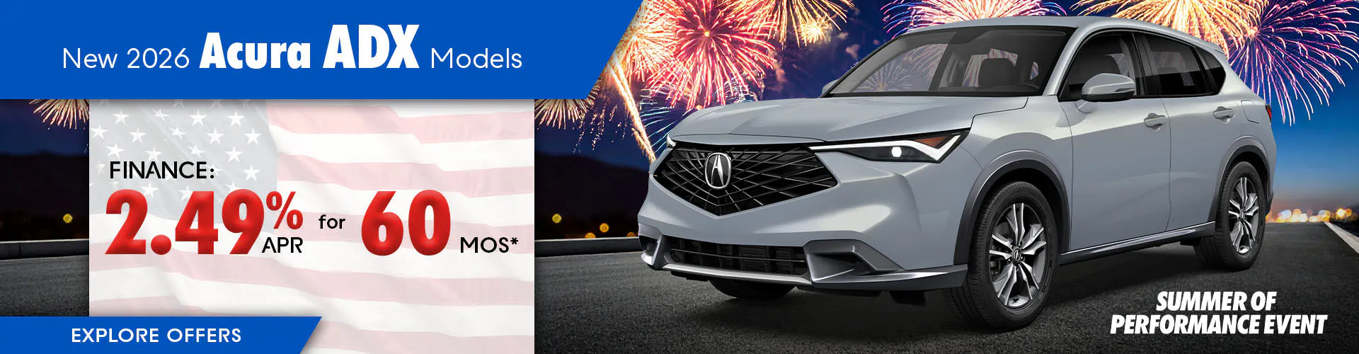 New 2026 Acura ADX Models