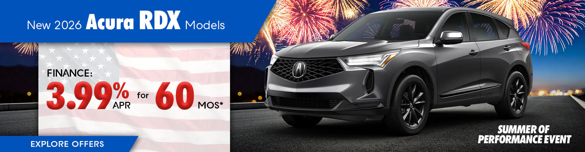 New 2026 Acura RDX Models