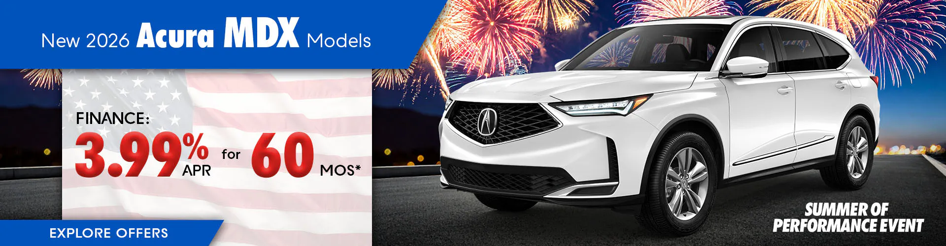New 2026 Acura MDX Models