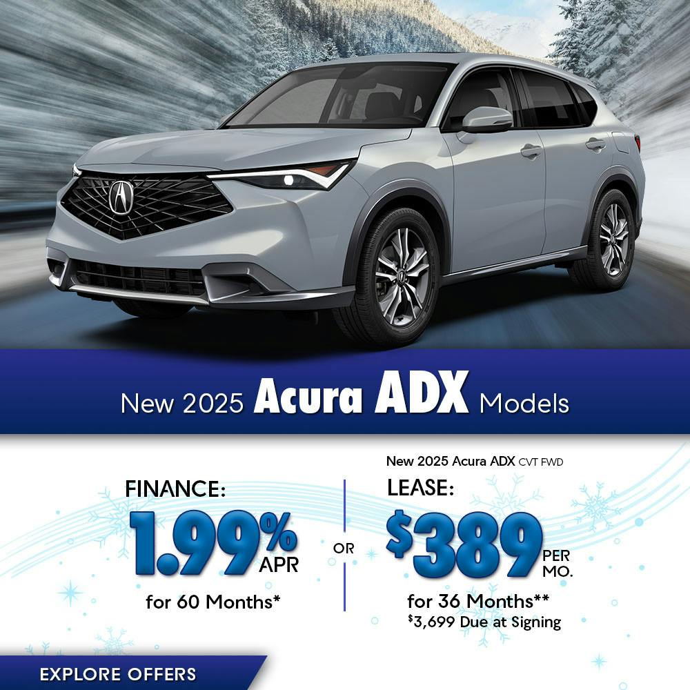 New 2025 Acura ADX Models