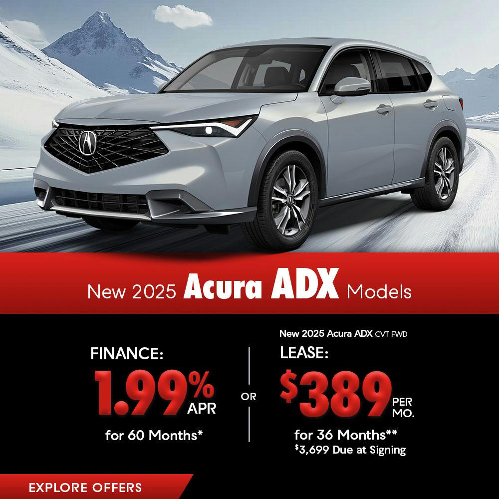 New 2025 Acura ADX Models