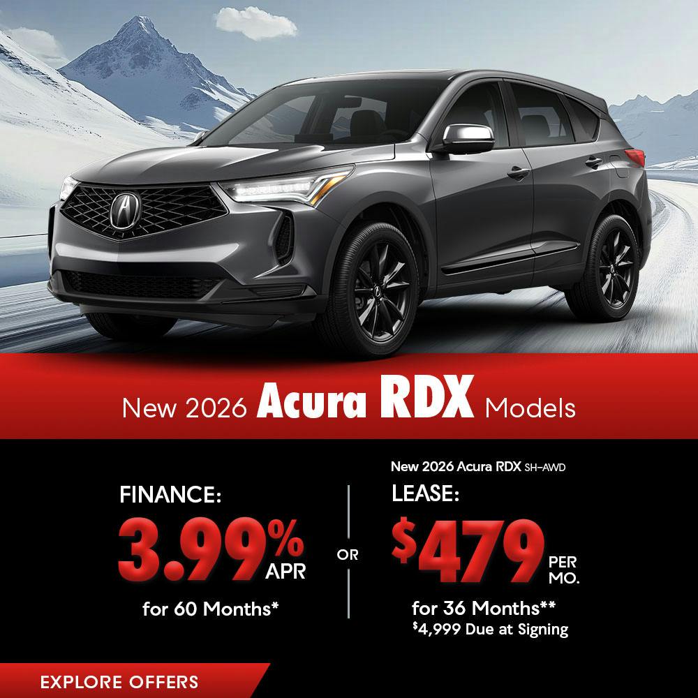 New 2026 Acura RDX Models