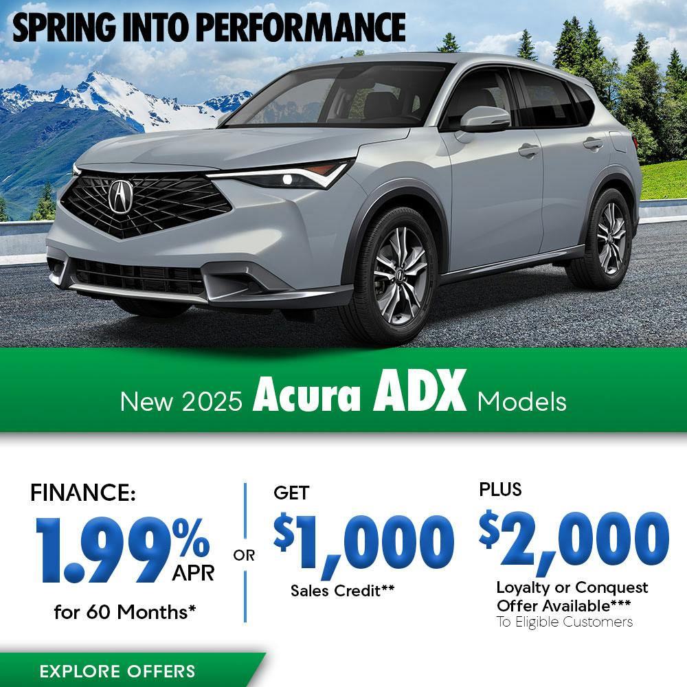 New 2025 Acura ADX Models