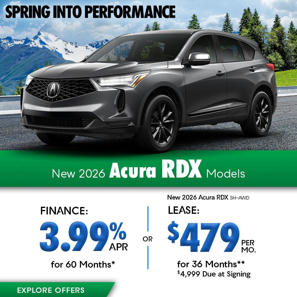 New 2026 Acura RDX Models