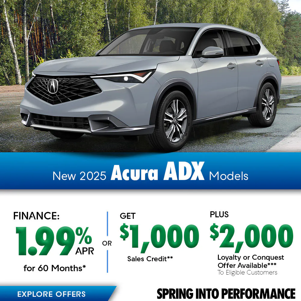 New 2025 Acura ADX Models
