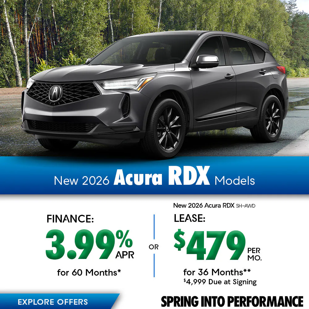 New 2026 Acura RDX Models