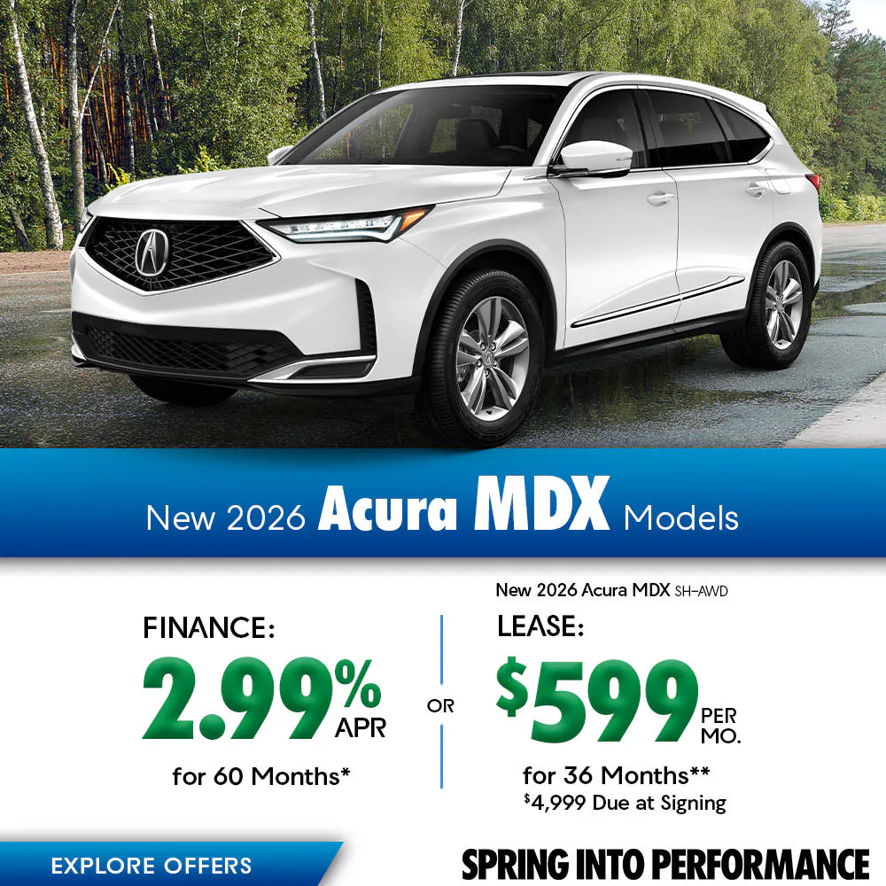 New 2026 Acura MDX Models
