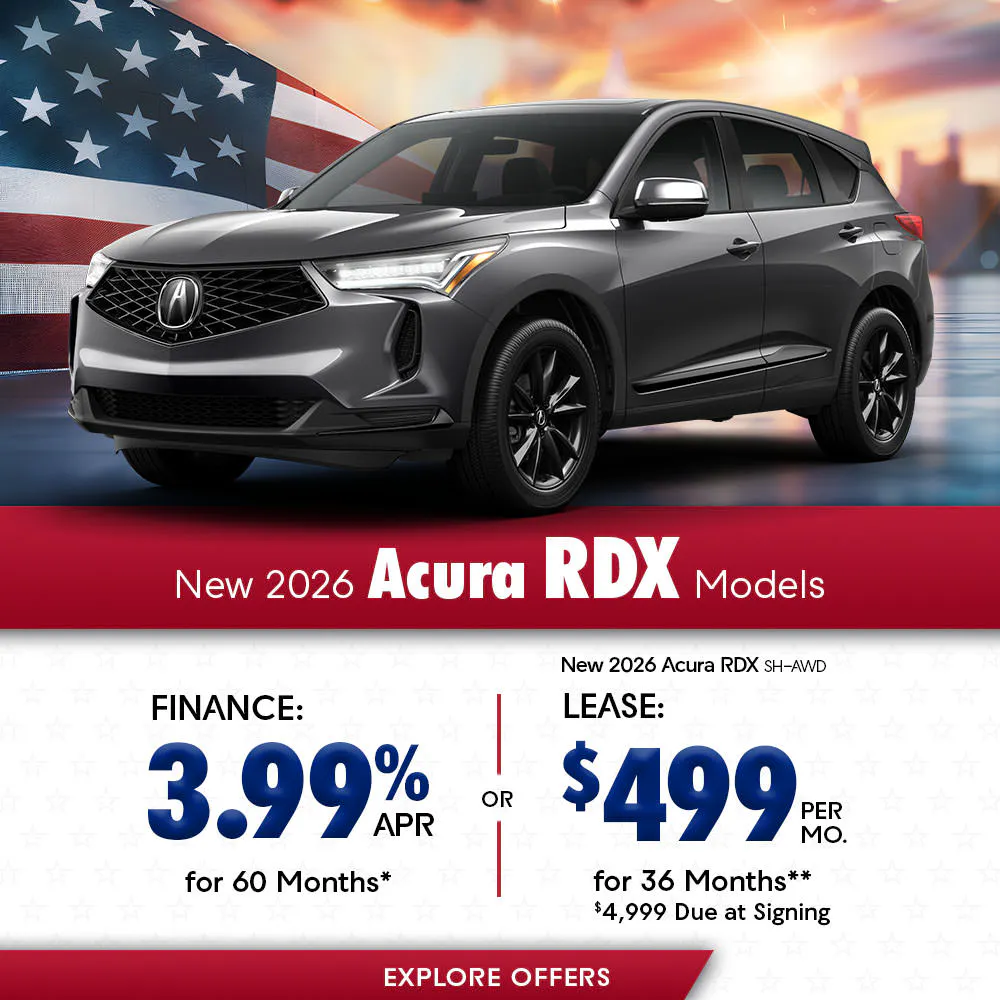 New 2026 Acura RDX Models