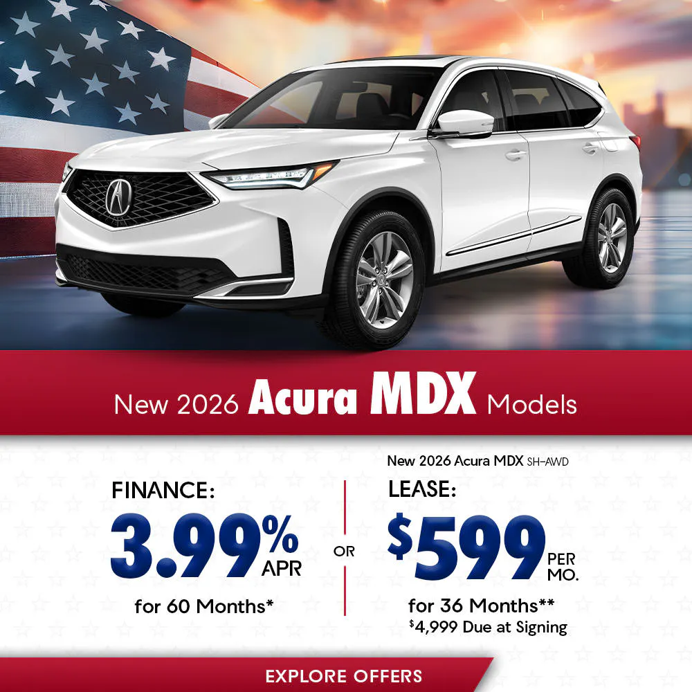 New 2026 Acura MDX Models