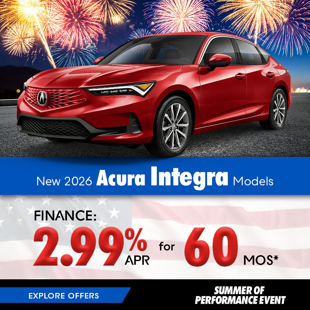 New 2026 Acura Integra Models