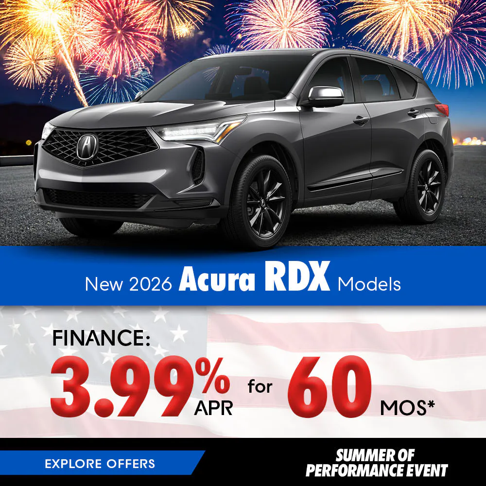New 2026 Acura RDX Models