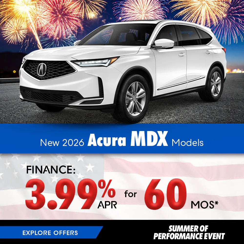 New 2026 Acura MDX Models