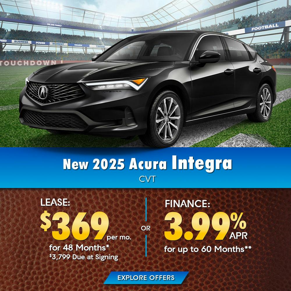 New 2025 Acura Integra CVT