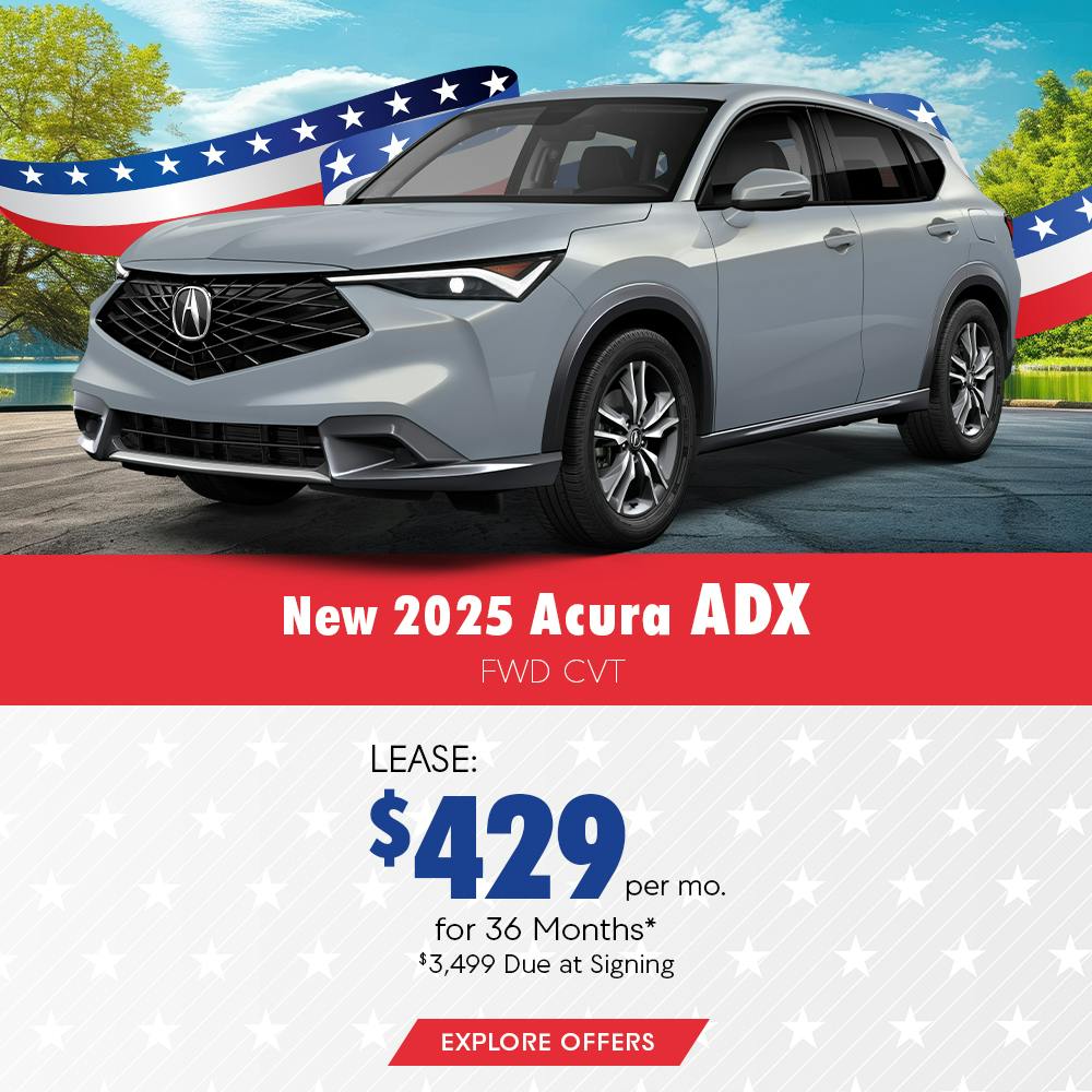 New 2025 Acura ADX Lease For $429