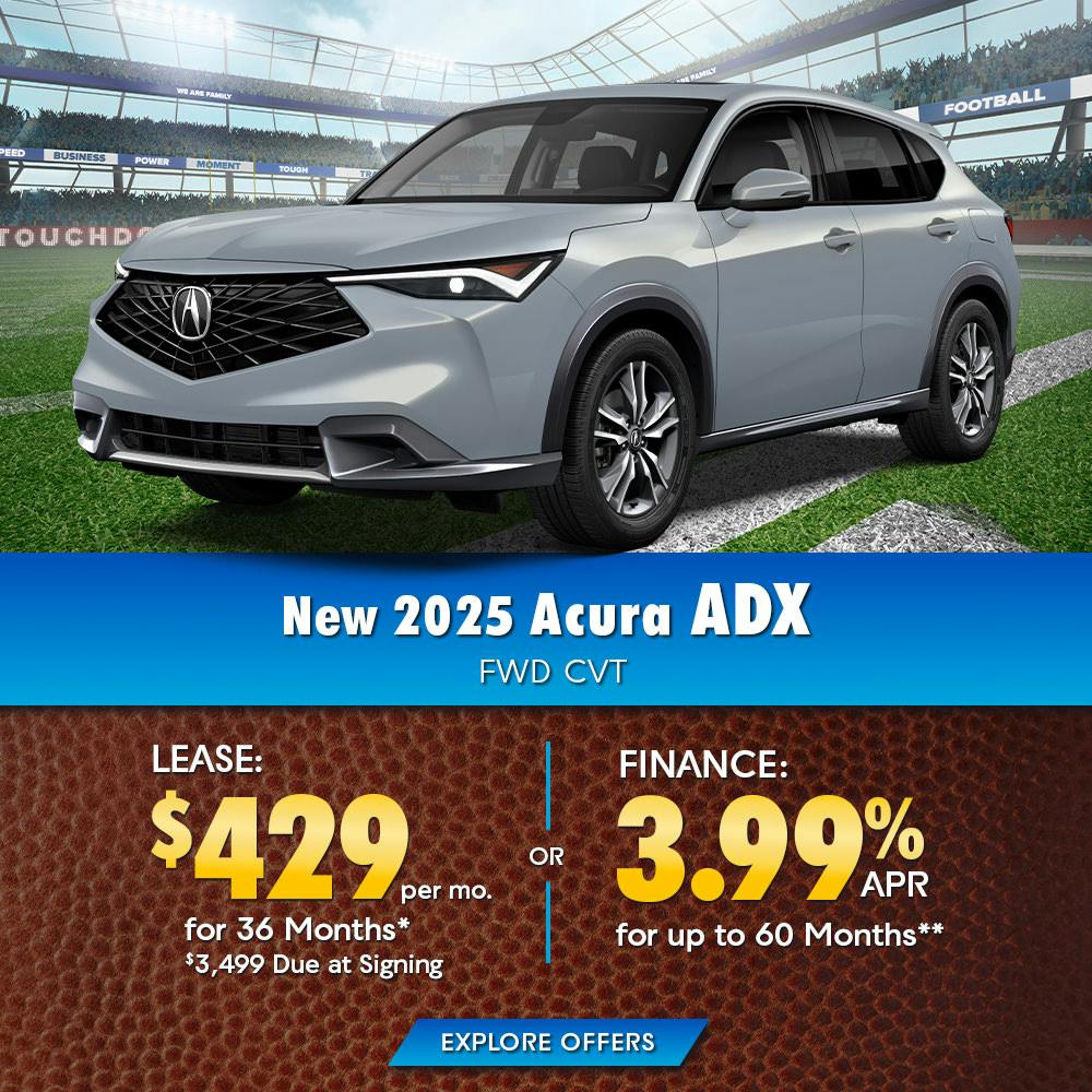 New 2025 Acura ADX FWD CVT