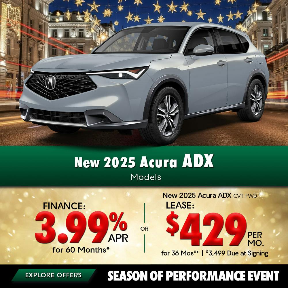 New 2025 Acura ADX Models OR New 2025 Acura ADX CVT FWD