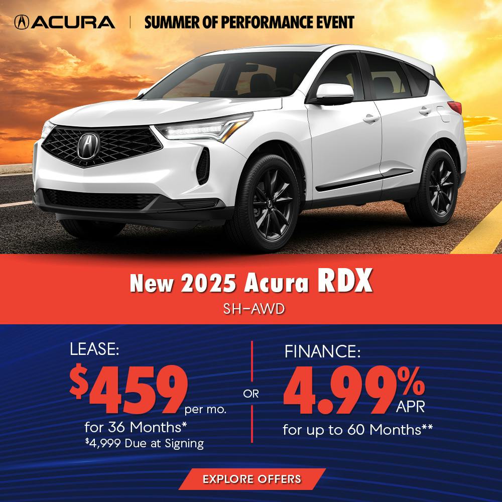 DA_Aug_New 2025 Acura RDX SH-AWD