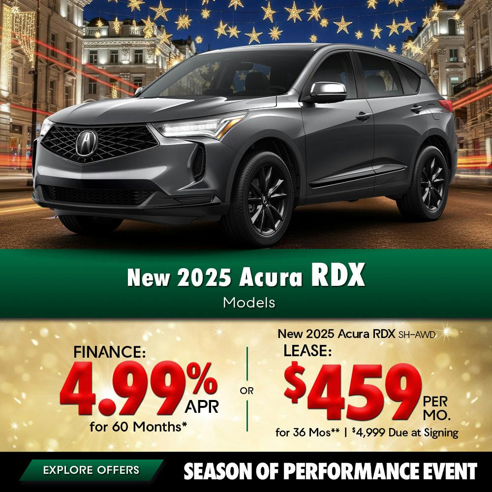 New 2025 Acura RDX Models OR New 2025 Acura RDX SH-AWD