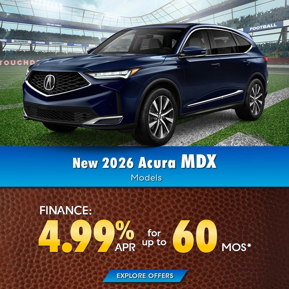 New 2026 Acura MDX Models