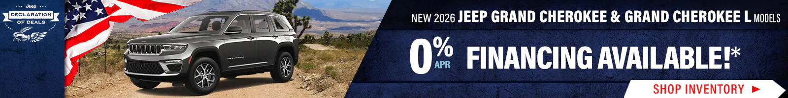 New 2026 Jeep Grand Cherokee & Grand Cherokee L Models