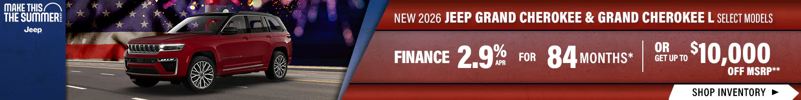 New 2026 Jeep Grand Cherokee & Grand Cherokee L Models