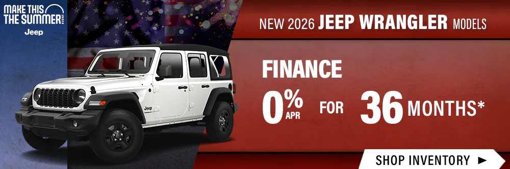 New 2026 Jeep Wrangler Models | Shottenkirk Chrysler Dodge Jeep Ram Prosper