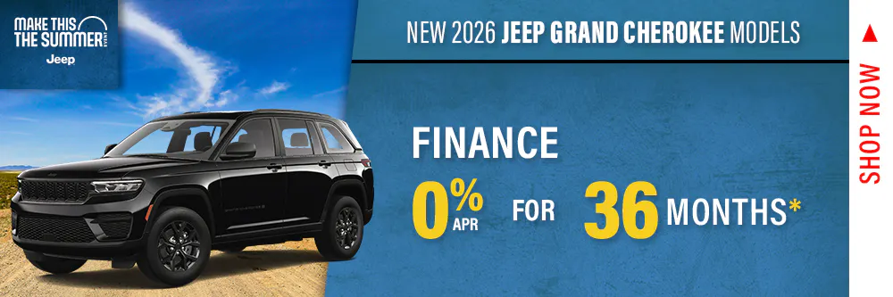 New 2026 Jeep Grand Cherokee Models | Shottenkirk Chrysler Dodge Jeep Ram Prosper