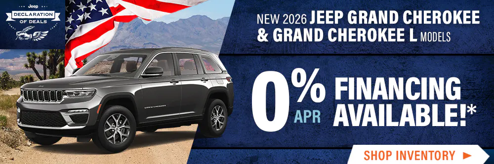New 2026 Jeep Grand Cherokee & Grand Cherokee L Models | Shottenkirk Chrysler Dodge Jeep Ram Prosper
