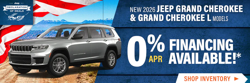 New 2026 Jeep Grand Cherokee & Grand Cherokee L Models | Shottenkirk Chrysler Dodge Jeep Ram Prosper
