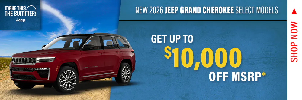 New 2026 Jeep Grand Cherokee Select Models | Shottenkirk Chrysler Dodge Jeep Ram Prosper