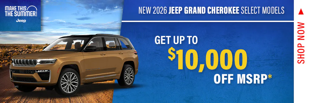 New 2026 Jeep Grand Cherokee Models | Shottenkirk Chrysler Dodge Jeep Ram Prosper