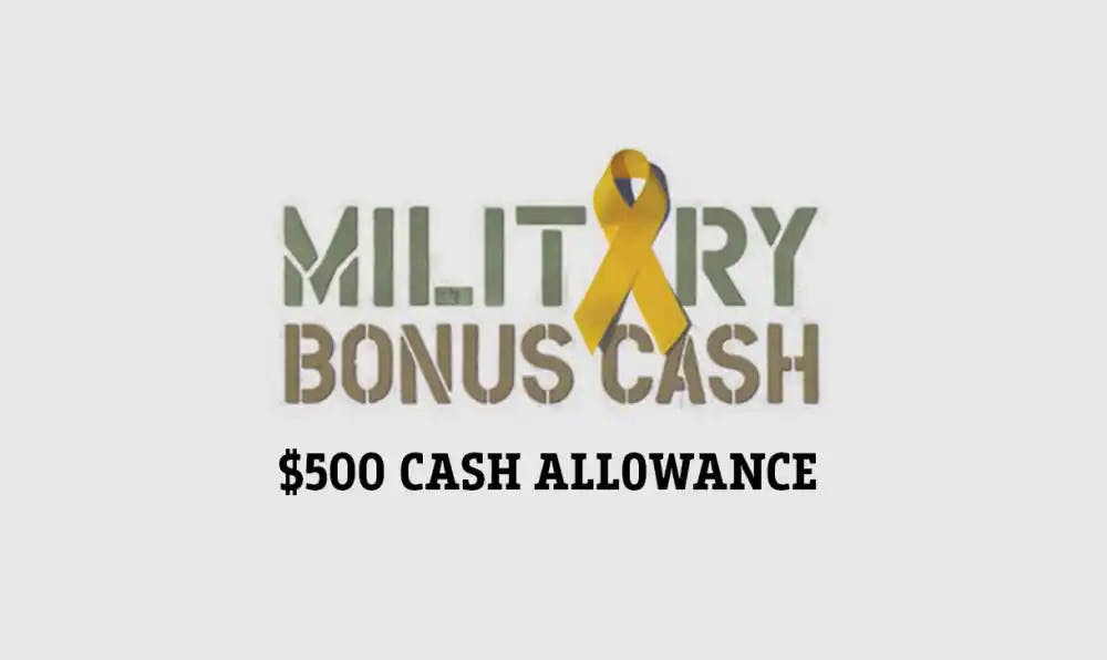 Military Bonus Cash