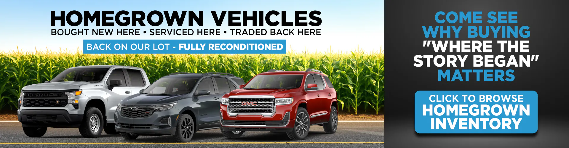 Shop Homegrown Vehicles