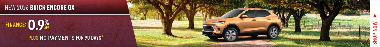 New 2026 Buick Encore GX